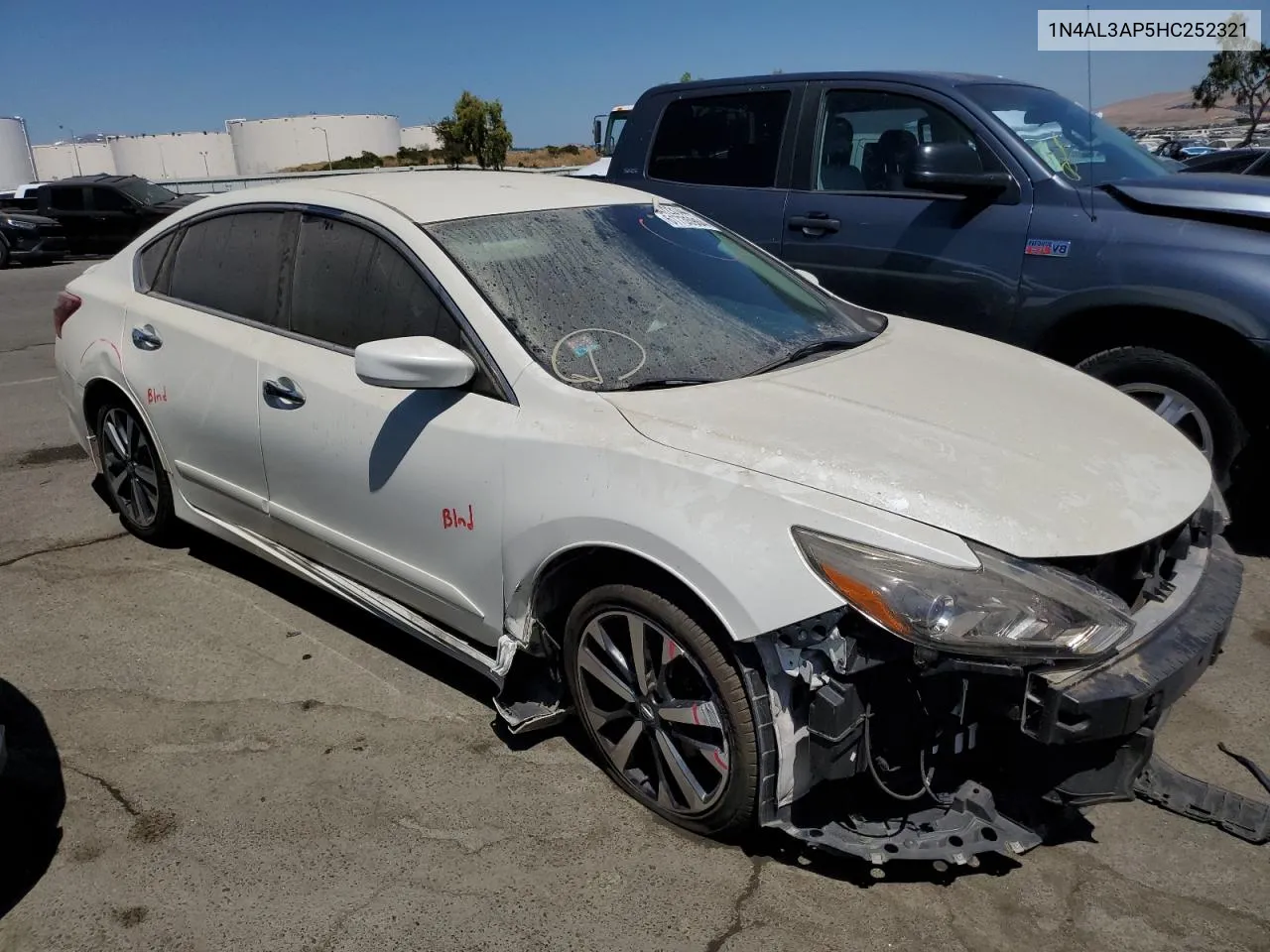 2017 Nissan Altima 2.5 VIN: 1N4AL3AP5HC252321 Lot: 61735964