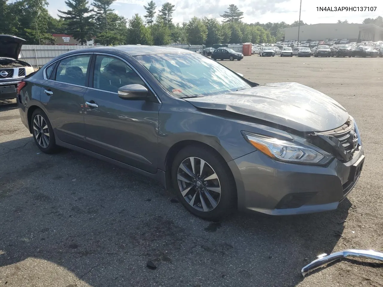 2017 Nissan Altima 2.5 VIN: 1N4AL3AP9HC137107 Lot: 62066684