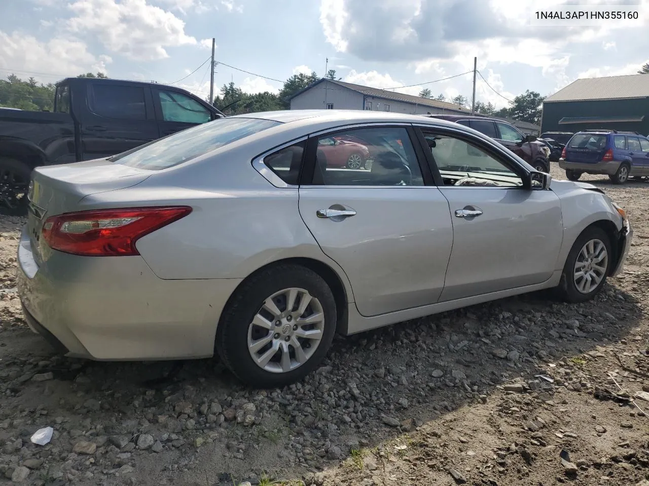 2017 Nissan Altima 2.5 VIN: 1N4AL3AP1HN355160 Lot: 62356104