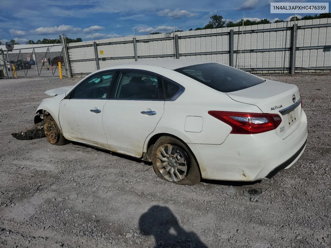 2017 Nissan Altima 2.5 VIN: 1N4AL3APXHC476359 Lot: 62551774