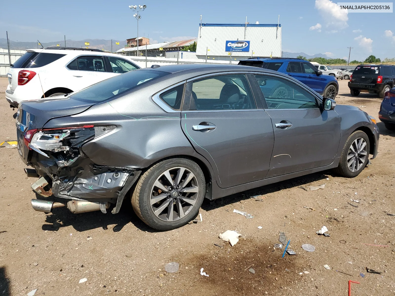 2017 Nissan Altima 2.5 VIN: 1N4AL3AP6HC205136 Lot: 62649254