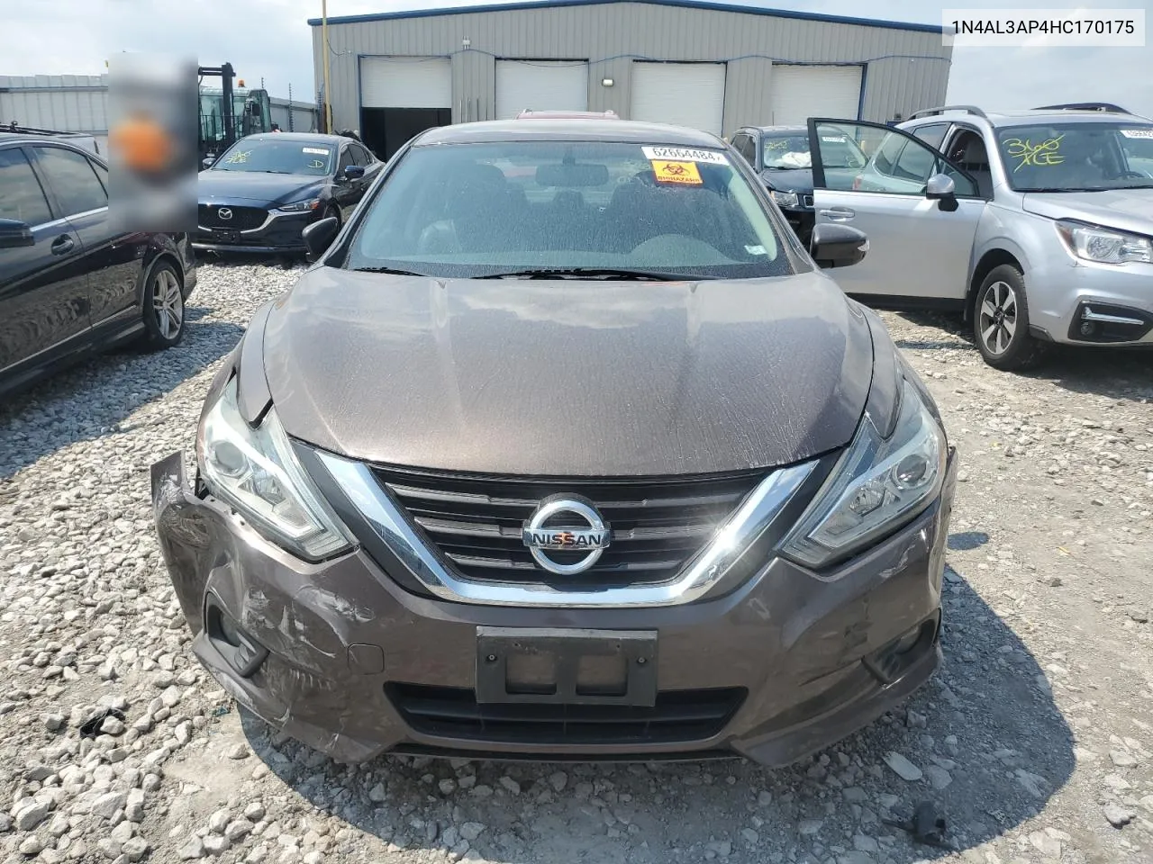 2017 Nissan Altima 2.5 VIN: 1N4AL3AP4HC170175 Lot: 62664484