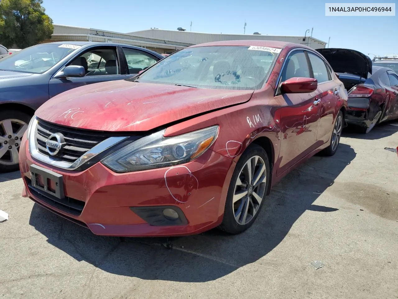 2017 Nissan Altima 2.5 VIN: 1N4AL3AP0HC496944 Lot: 63098624