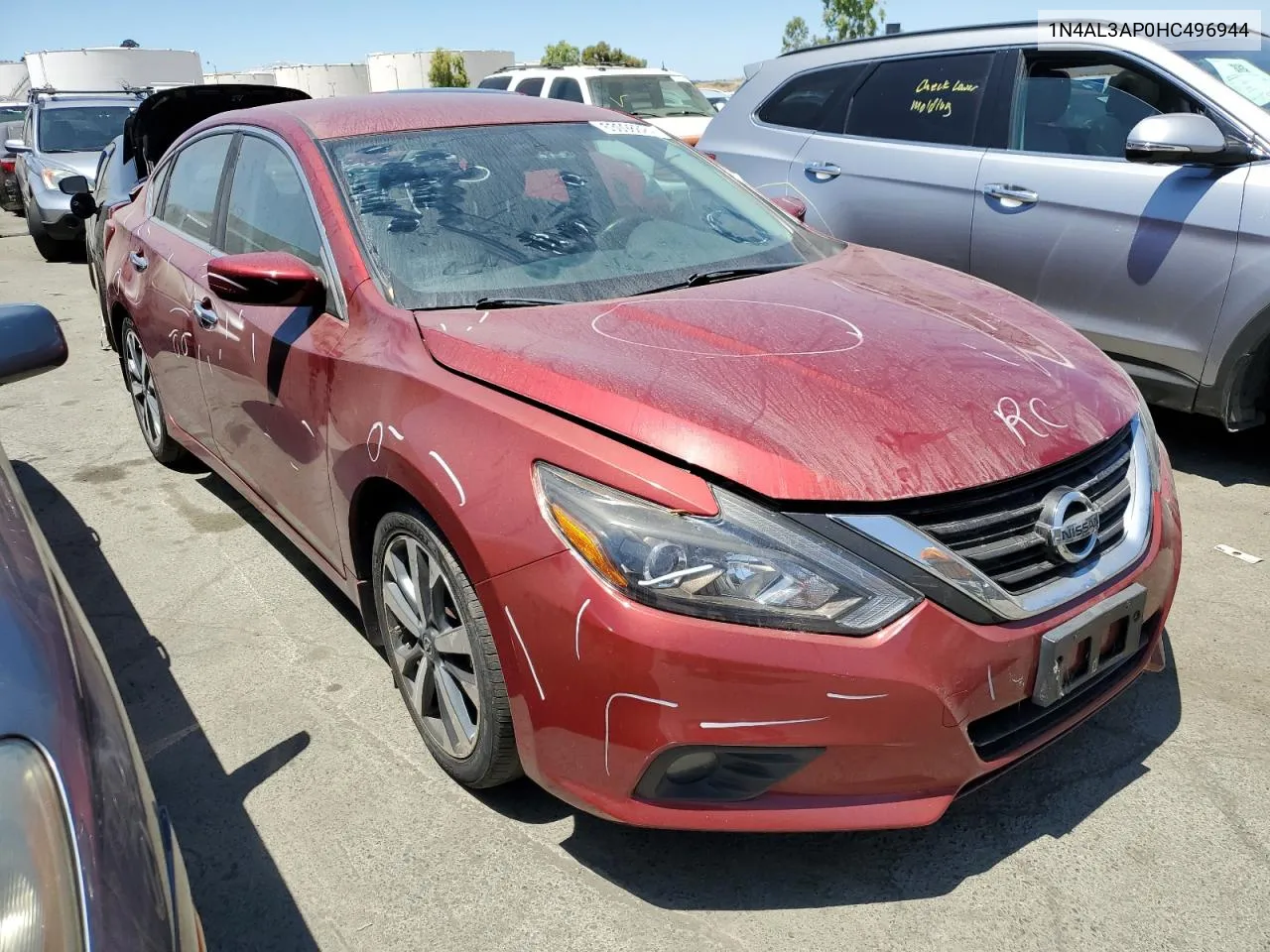 2017 Nissan Altima 2.5 VIN: 1N4AL3AP0HC496944 Lot: 63098624