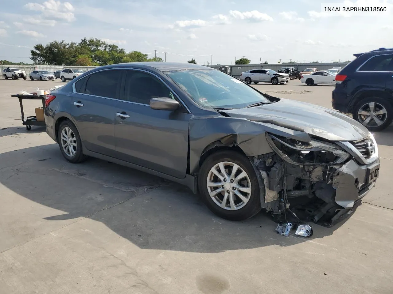 2017 Nissan Altima 2.5 VIN: 1N4AL3AP8HN318560 Lot: 63787384