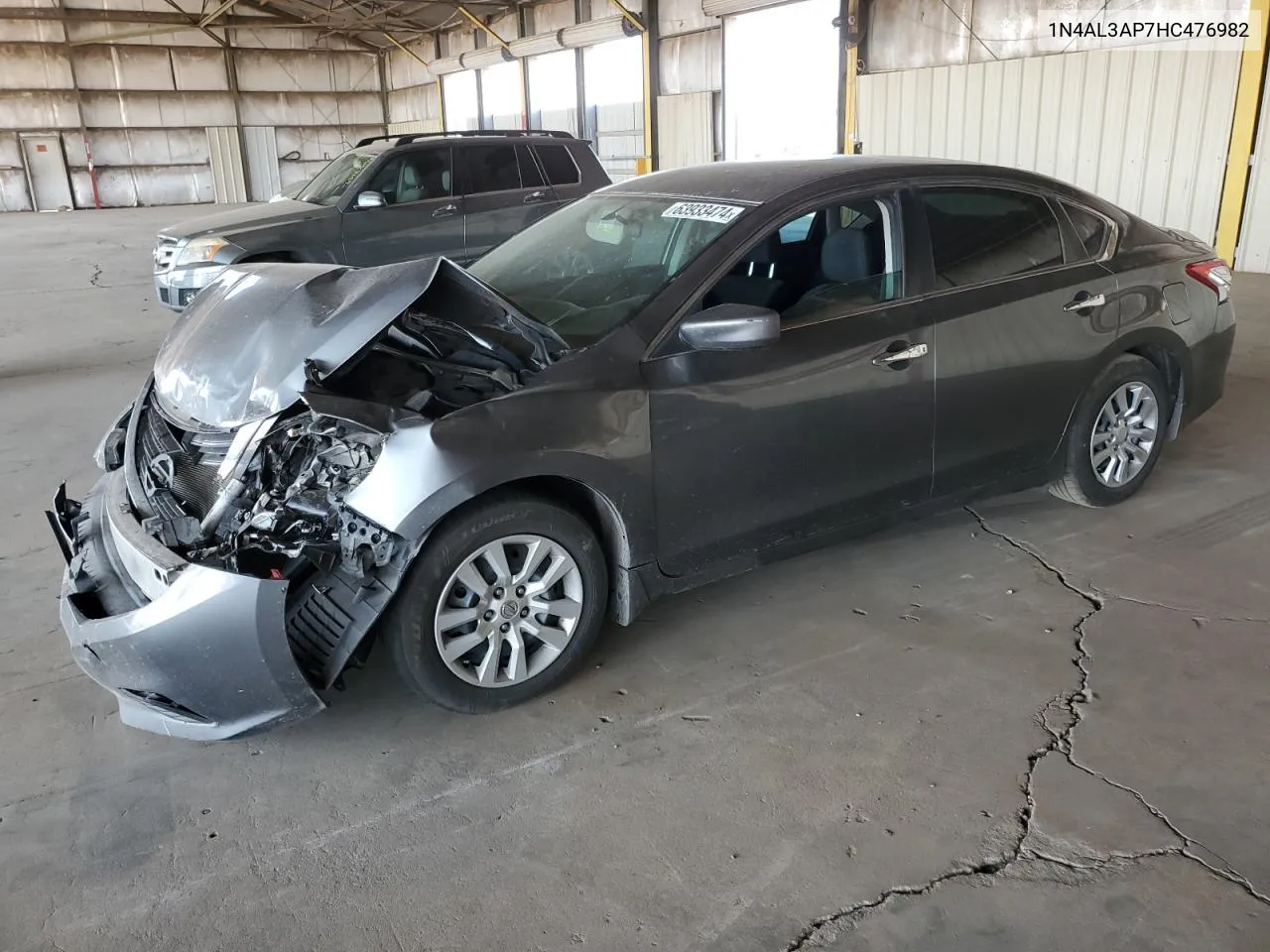 2017 Nissan Altima 2.5 VIN: 1N4AL3AP7HC476982 Lot: 63933474