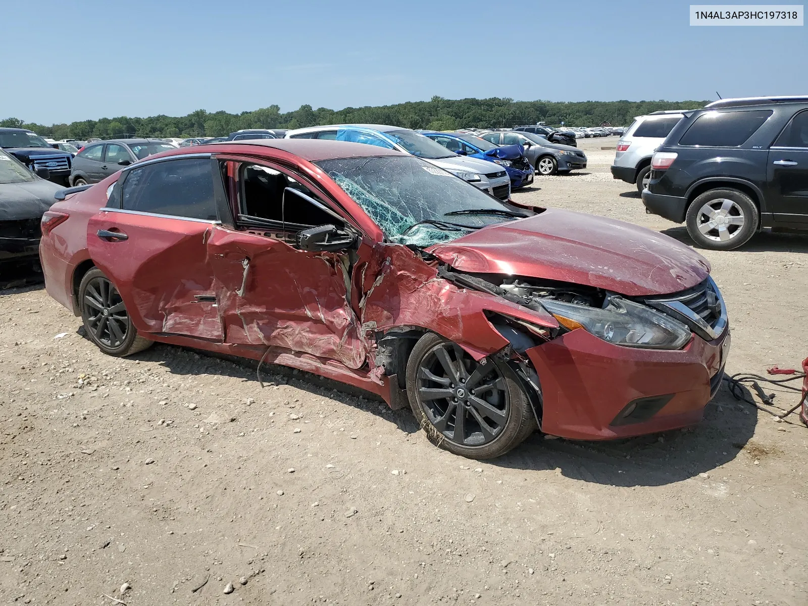 2017 Nissan Altima 2.5 VIN: 1N4AL3AP3HC197318 Lot: 65226774