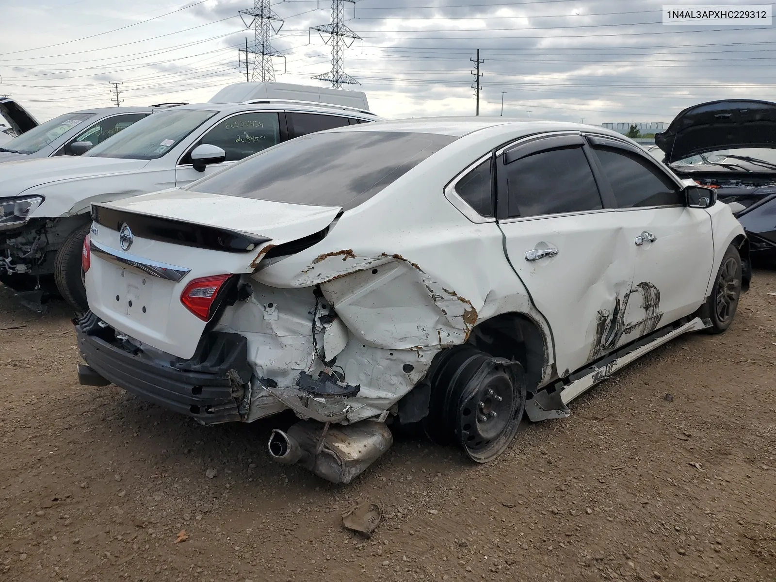 2017 Nissan Altima 2.5 VIN: 1N4AL3APXHC229312 Lot: 65605154