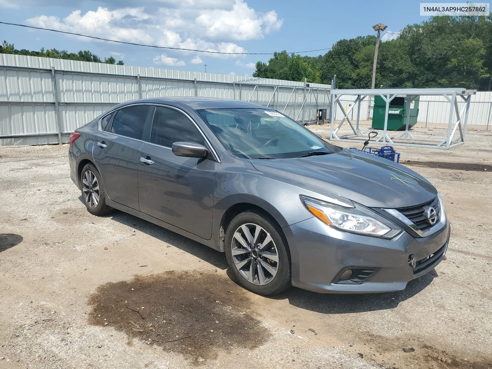 2017 Nissan Altima 2.5 VIN: 1N4AL3AP9HC257862 Lot: 65904384