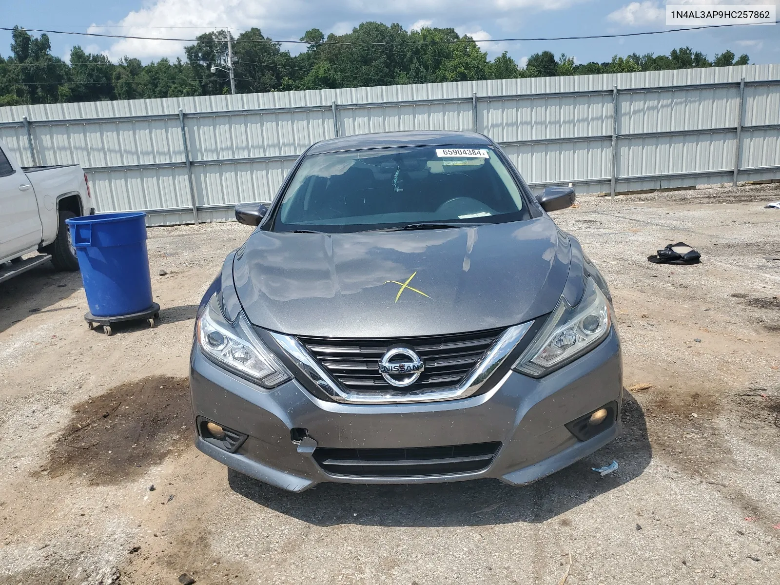 2017 Nissan Altima 2.5 VIN: 1N4AL3AP9HC257862 Lot: 65904384