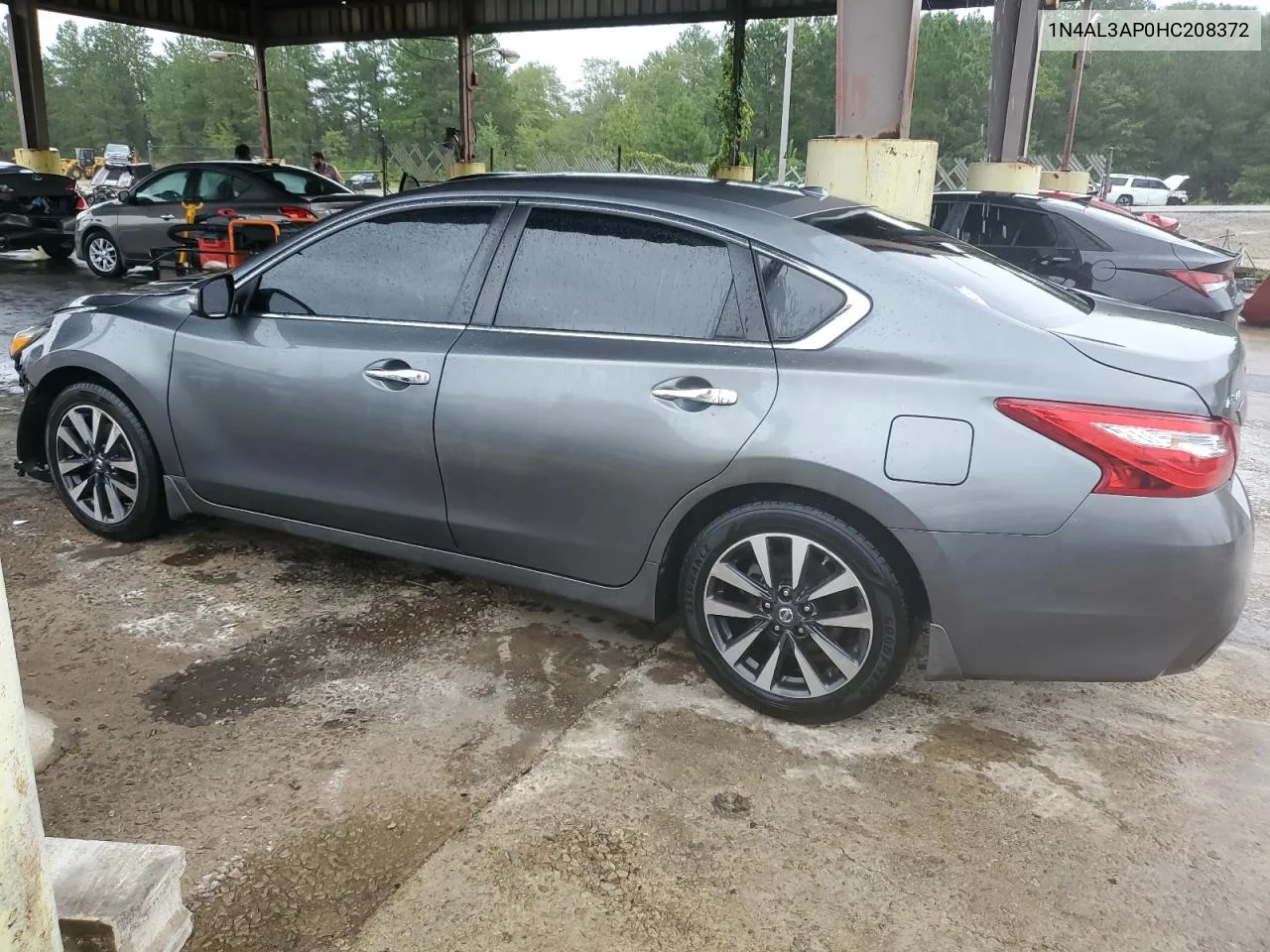 2017 Nissan Altima 2.5 VIN: 1N4AL3AP0HC208372 Lot: 66212704