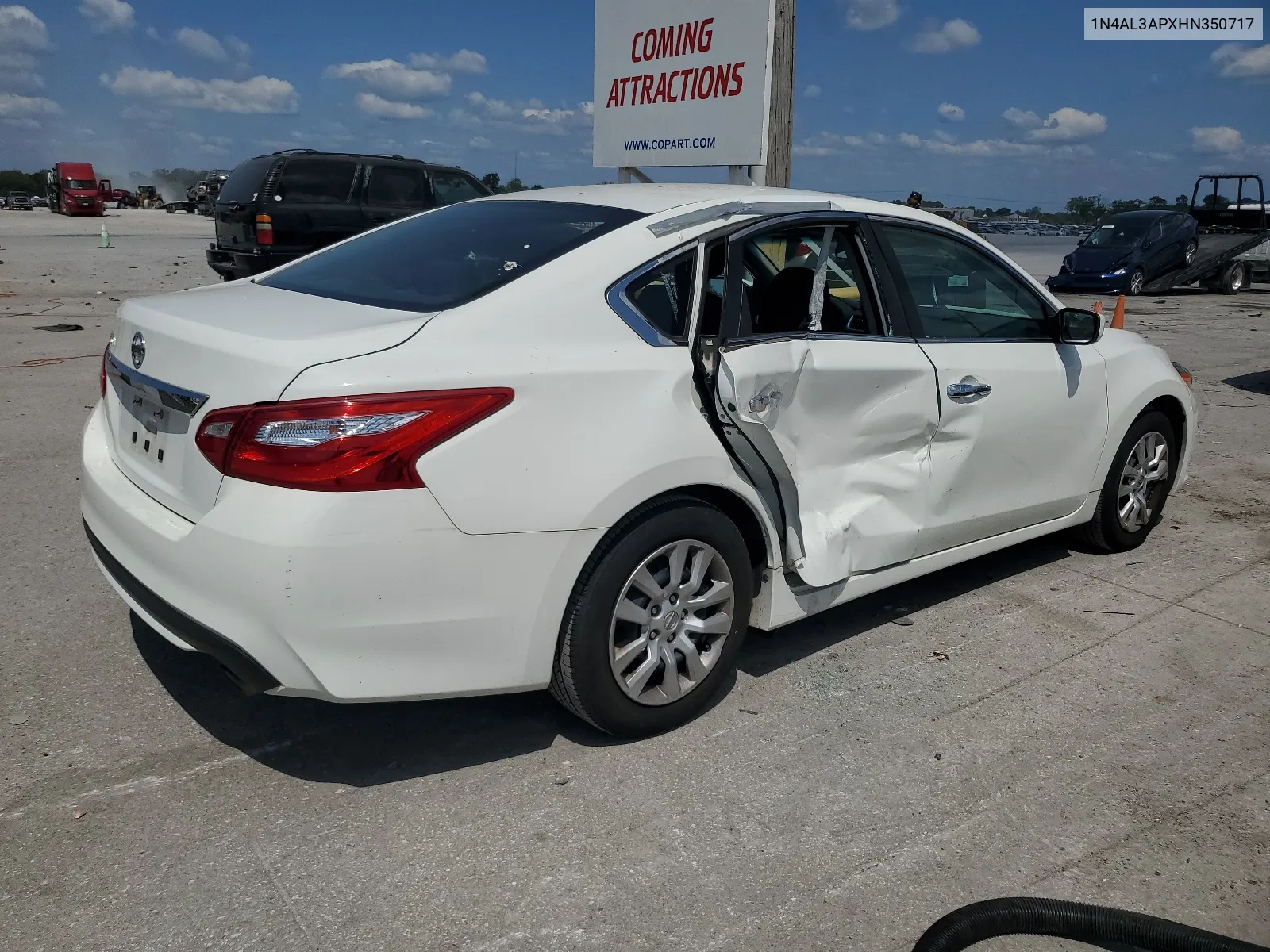 2017 Nissan Altima 2.5 VIN: 1N4AL3APXHN350717 Lot: 66495864