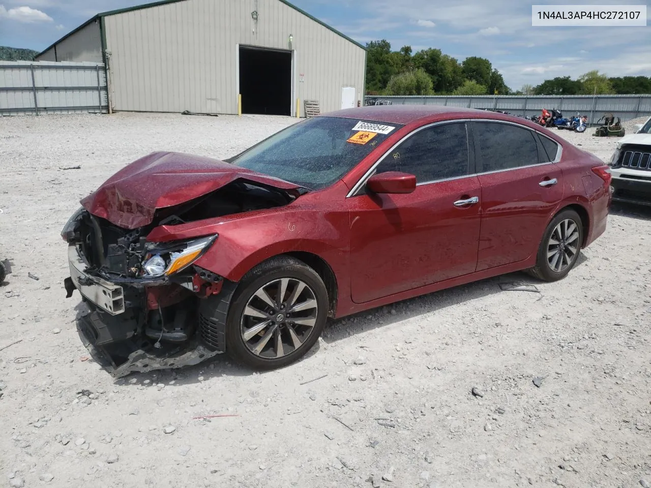 2017 Nissan Altima 2.5 VIN: 1N4AL3AP4HC272107 Lot: 66669544