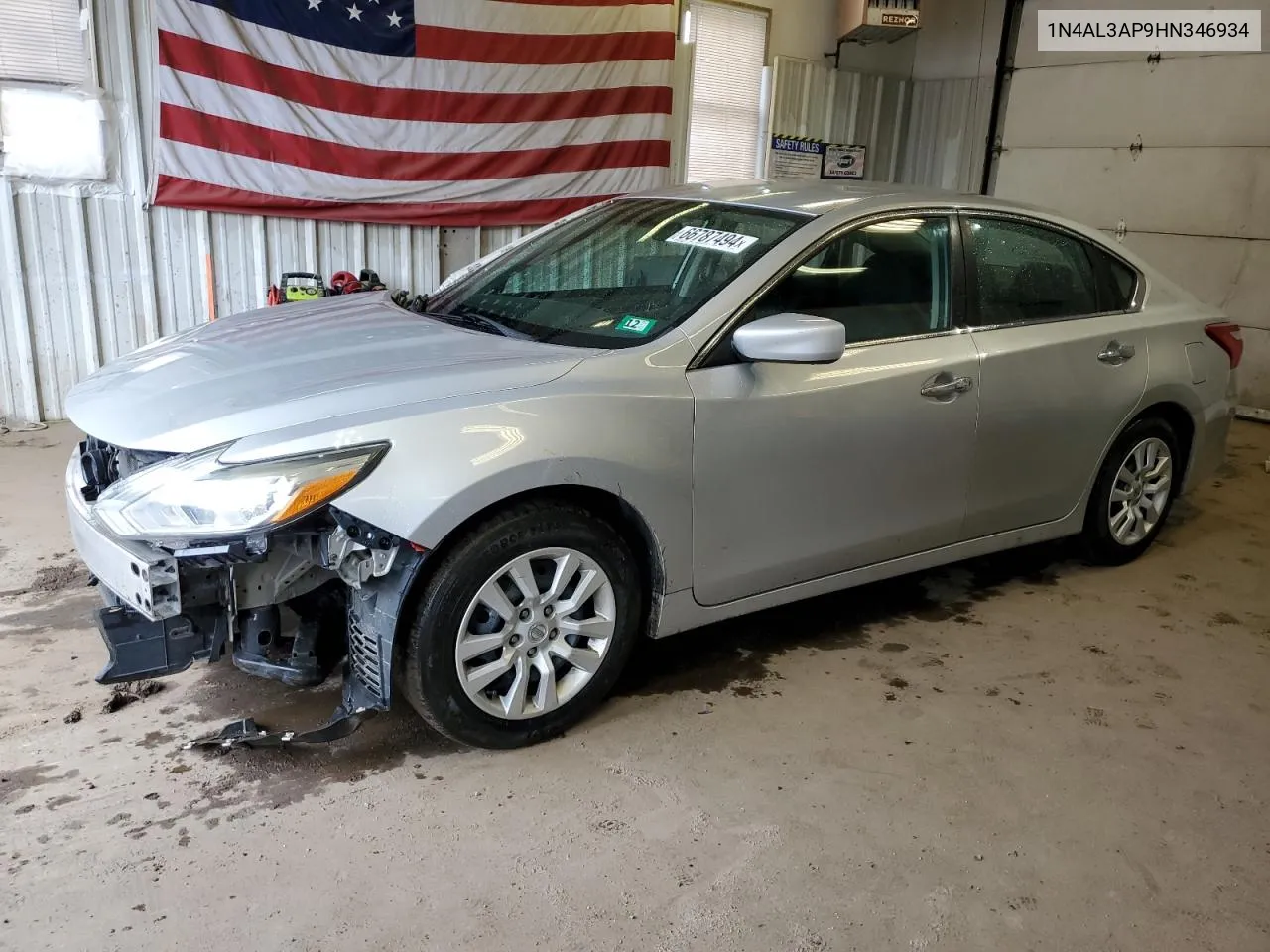 2017 Nissan Altima 2.5 VIN: 1N4AL3AP9HN346934 Lot: 66787494