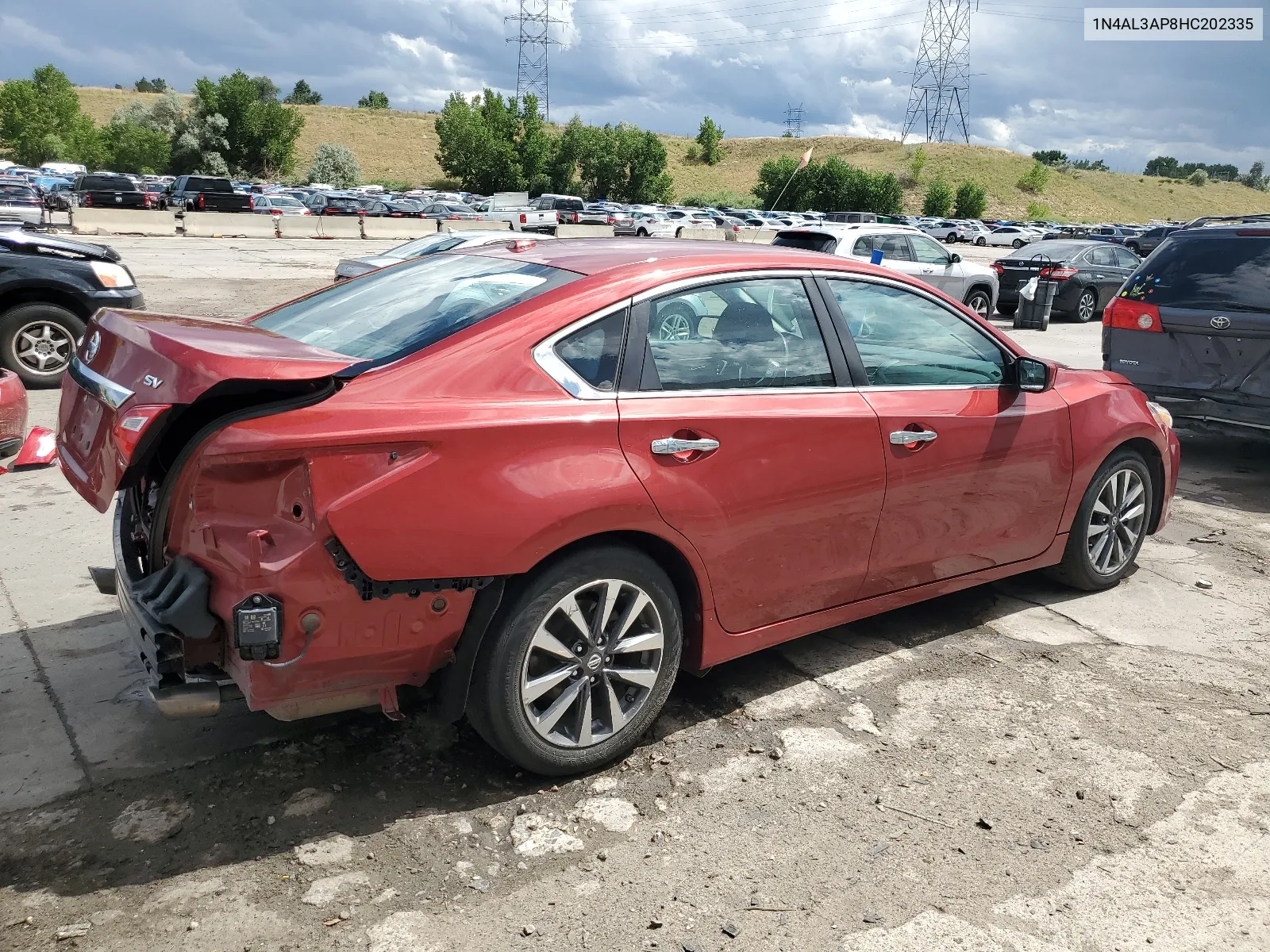 2017 Nissan Altima 2.5 VIN: 1N4AL3AP8HC202335 Lot: 66984964