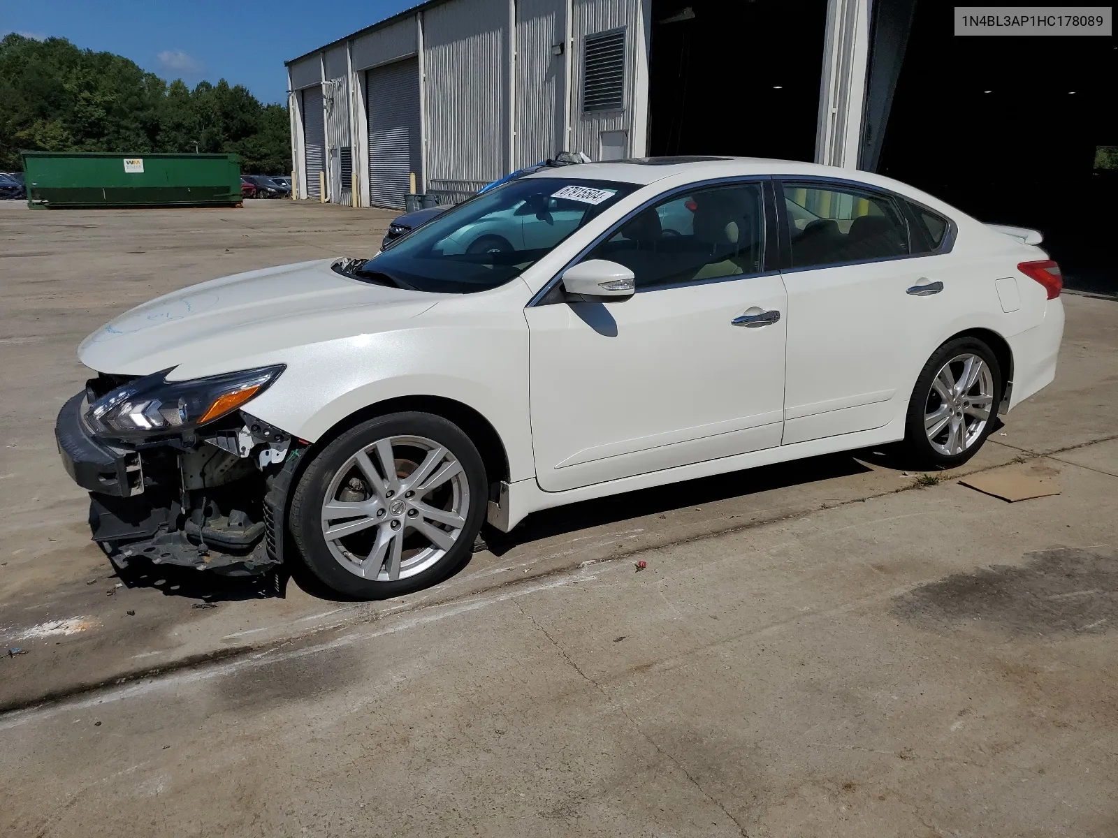 2017 Nissan Altima 3.5Sl VIN: 1N4BL3AP1HC178089 Lot: 67915504