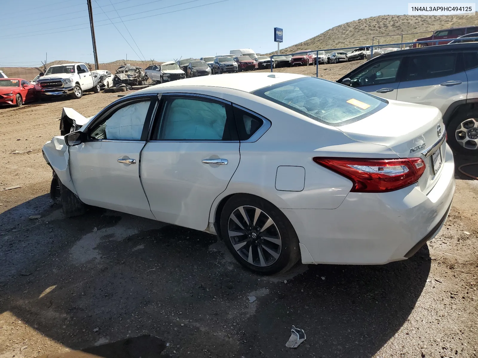 2017 Nissan Altima 2.5 VIN: 1N4AL3AP9HC494125 Lot: 68068634