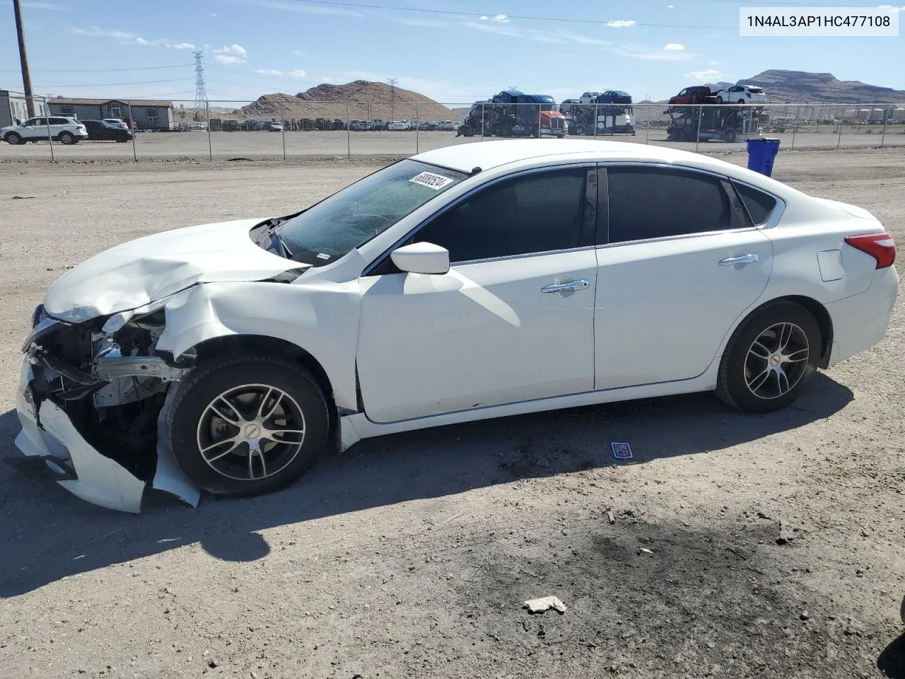 2017 Nissan Altima 2.5 VIN: 1N4AL3AP1HC477108 Lot: 68080524