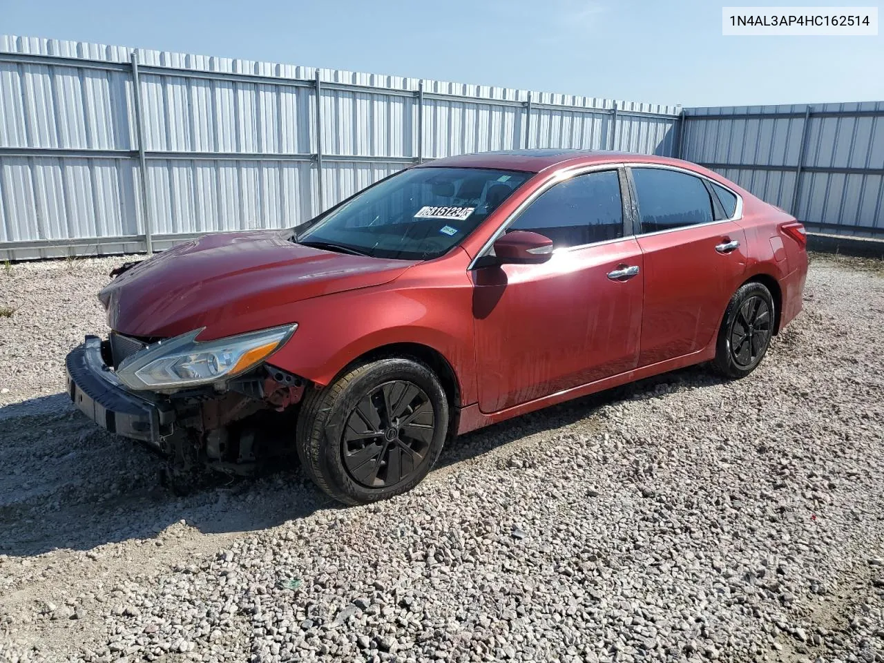 2017 Nissan Altima VIN: 1N4AL3AP4HC162514 Lot: 40799528