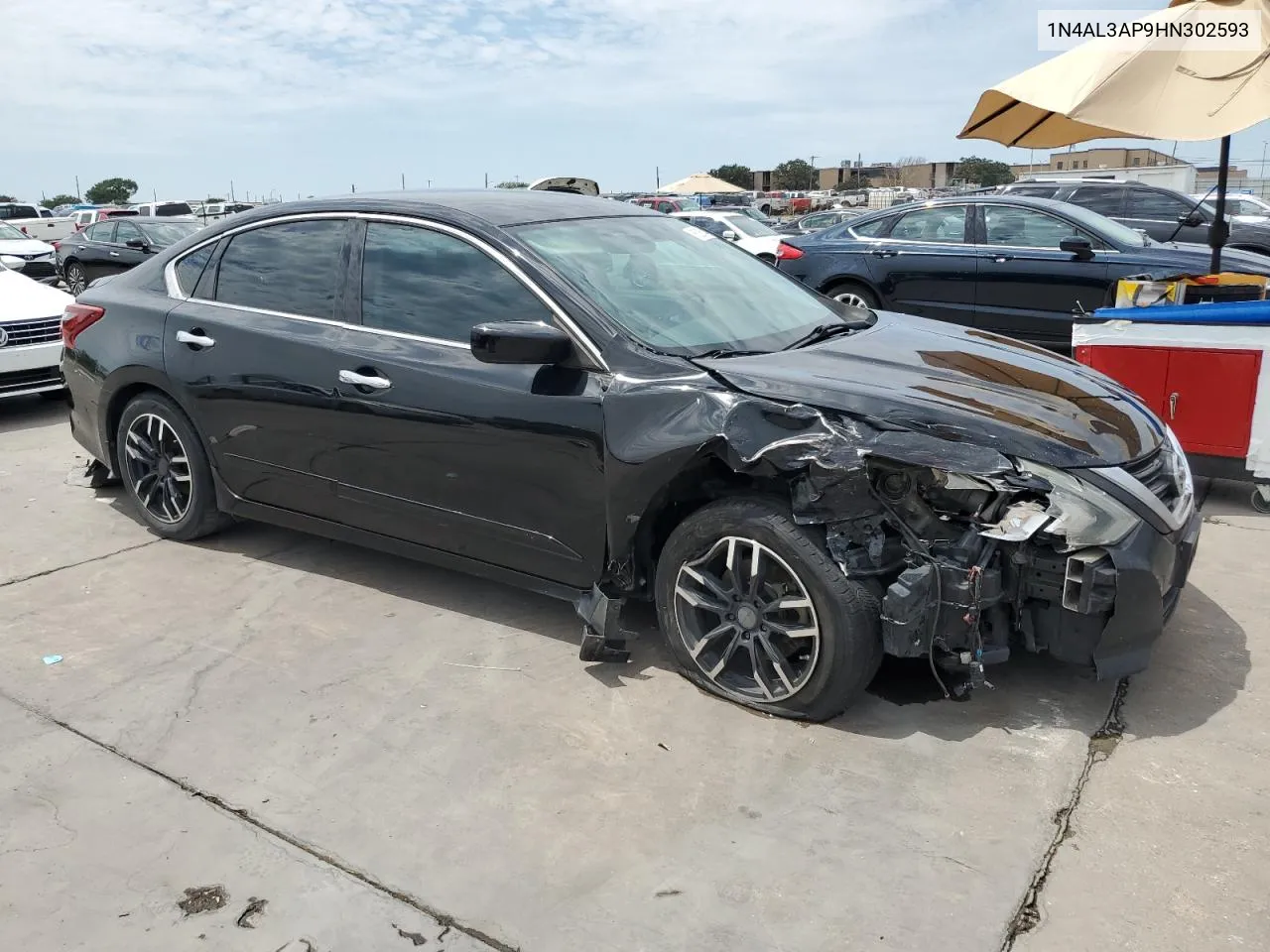 2017 Nissan Altima 2.5 VIN: 1N4AL3AP9HN302593 Lot: 68265444