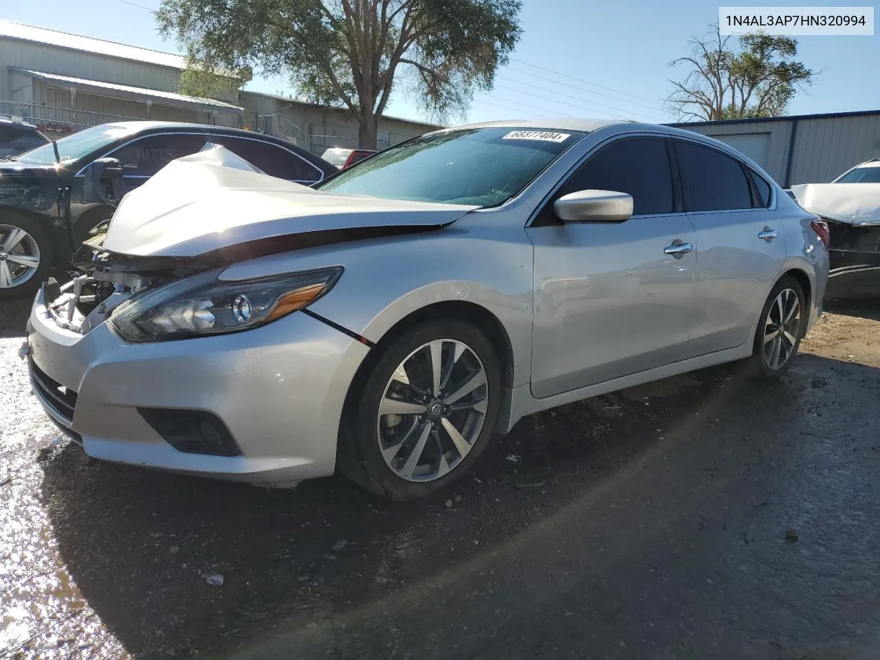 2017 Nissan Altima 2.5 VIN: 1N4AL3AP7HN320994 Lot: 68377404