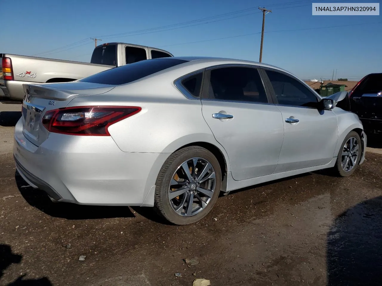 2017 Nissan Altima 2.5 VIN: 1N4AL3AP7HN320994 Lot: 68377404