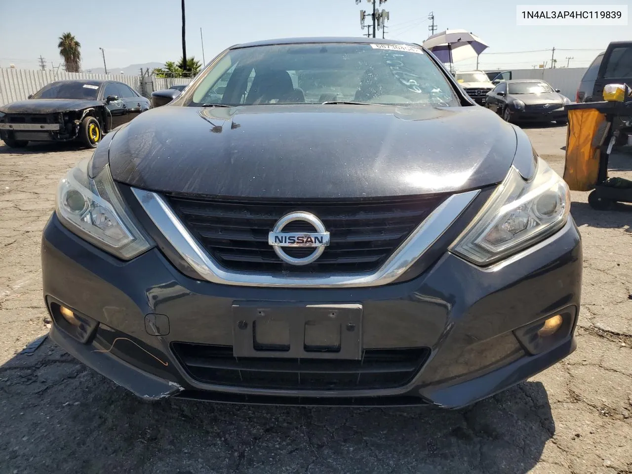 2017 Nissan Altima 2.5 VIN: 1N4AL3AP4HC119839 Lot: 68730454