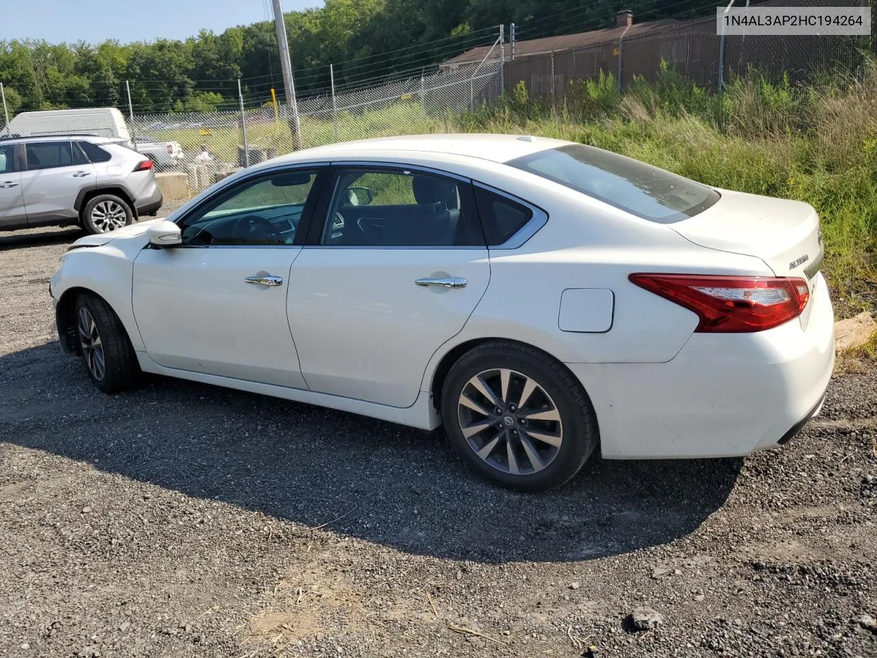 2017 Nissan Altima 2.5 VIN: 1N4AL3AP2HC194264 Lot: 69055924