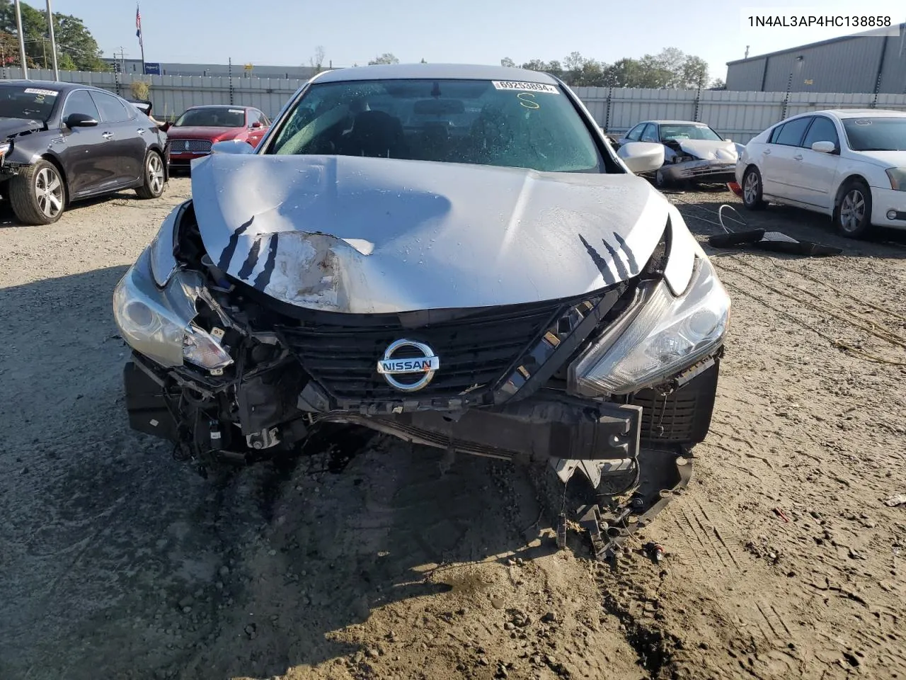 2017 Nissan Altima 2.5 VIN: 1N4AL3AP4HC138858 Lot: 69253894