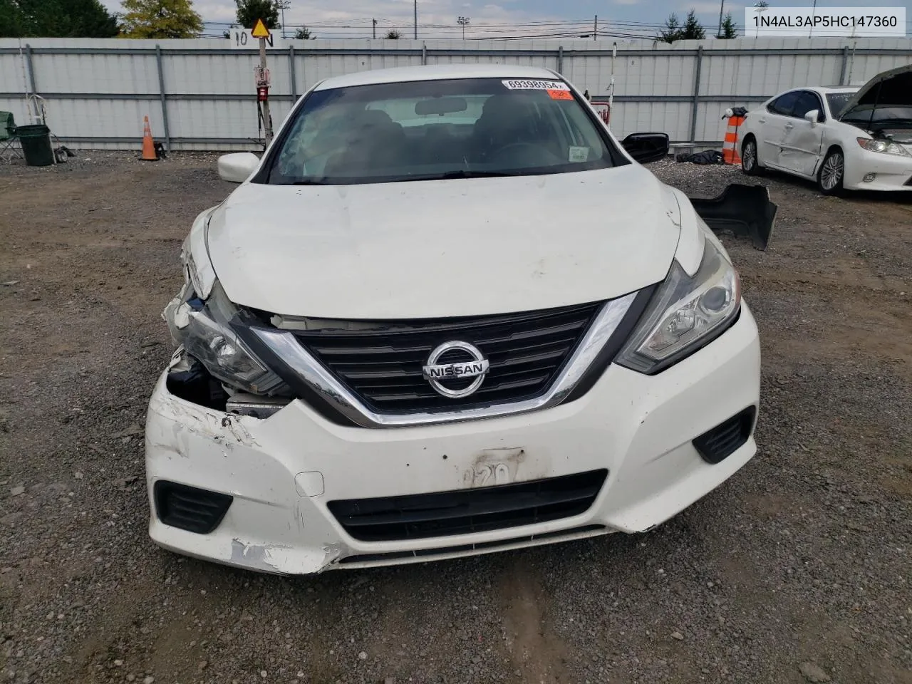 2017 Nissan Altima 2.5 VIN: 1N4AL3AP5HC147360 Lot: 69398954