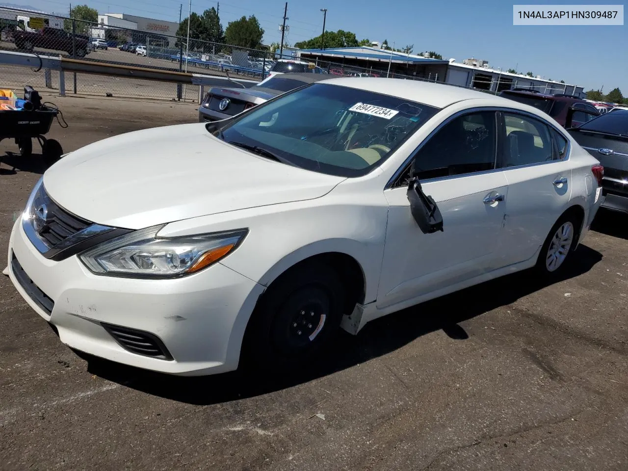 2017 Nissan Altima 2.5 VIN: 1N4AL3AP1HN309487 Lot: 69477234