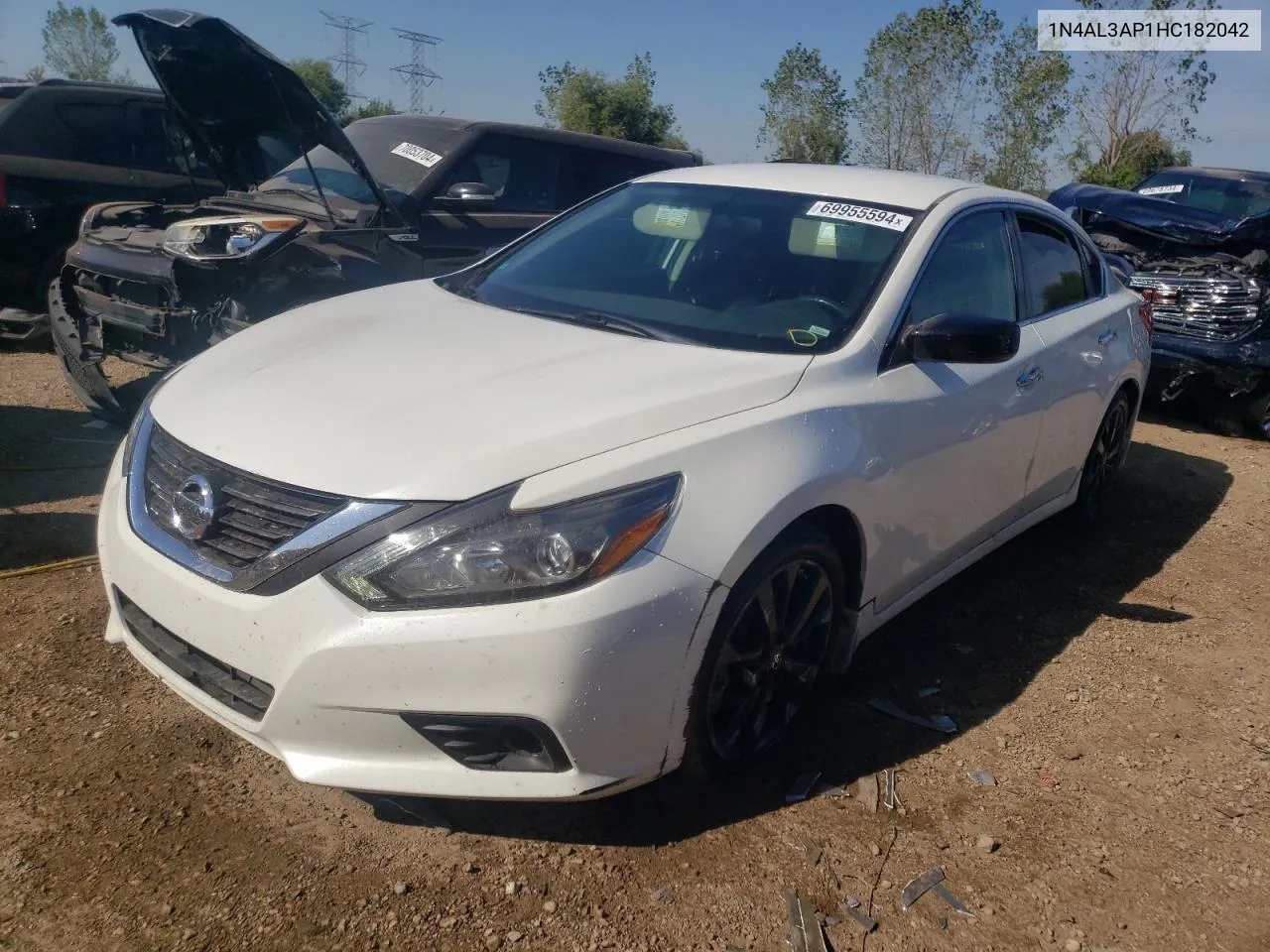 2017 Nissan Altima 2.5 VIN: 1N4AL3AP1HC182042 Lot: 69955594