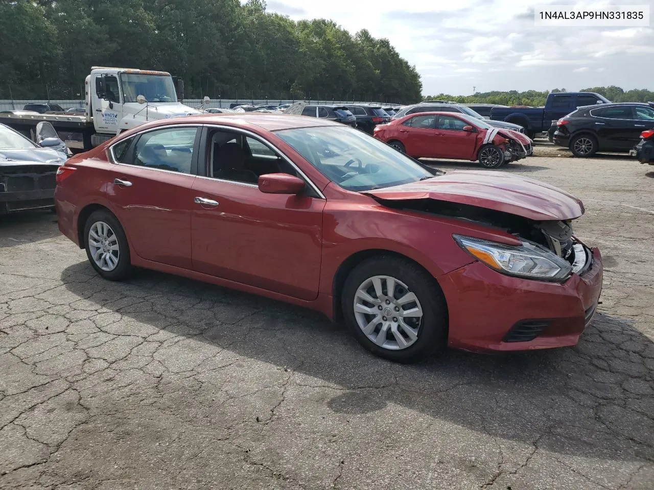 2017 Nissan Altima 2.5 VIN: 1N4AL3AP9HN331835 Lot: 70013614