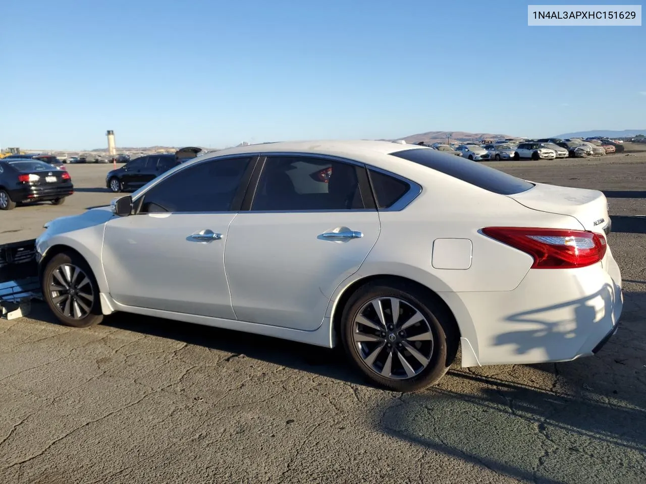 2017 Nissan Altima 2.5 VIN: 1N4AL3APXHC151629 Lot: 70046064