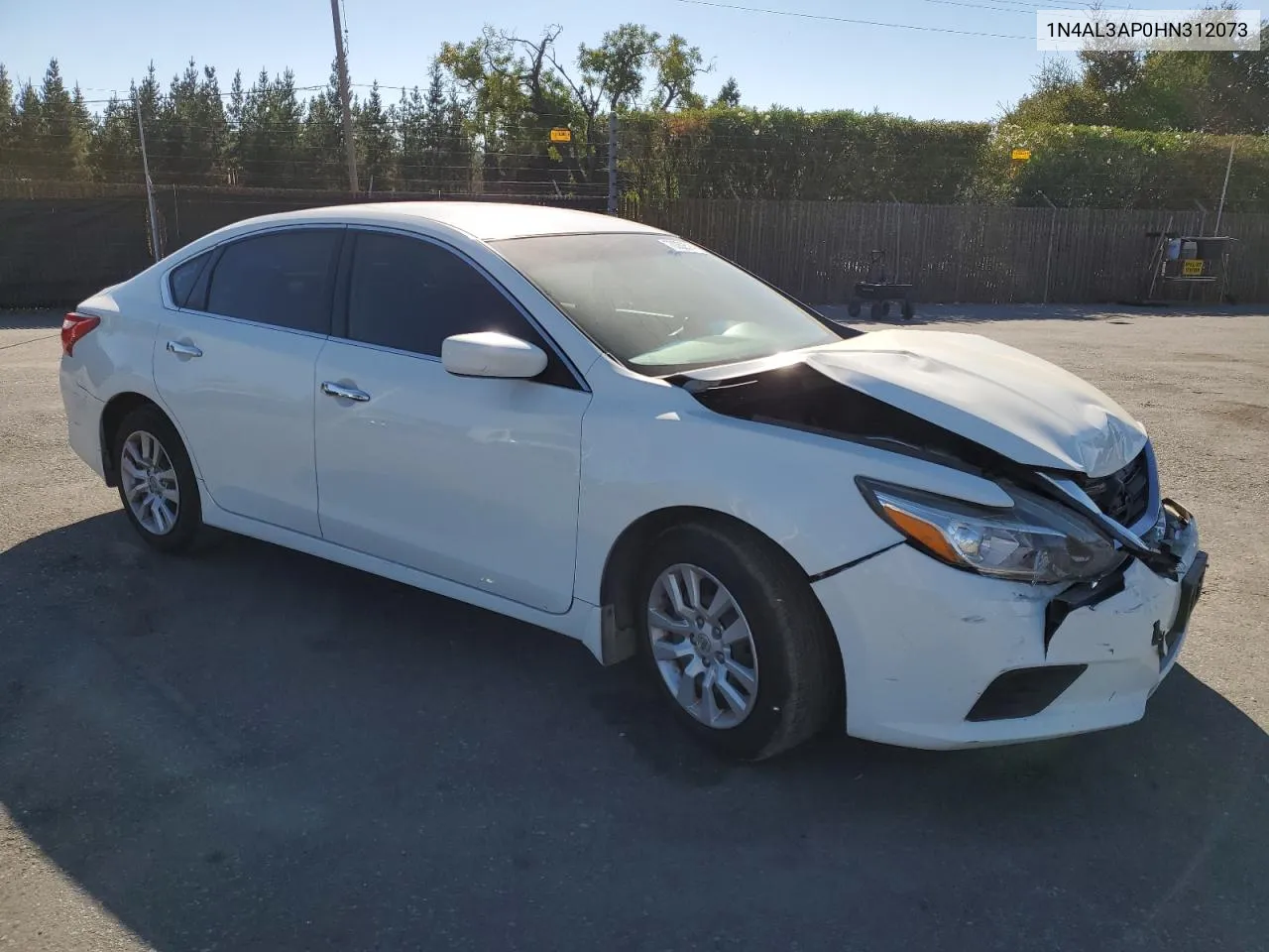 2017 Nissan Altima 2.5 VIN: 1N4AL3AP0HN312073 Lot: 70062514