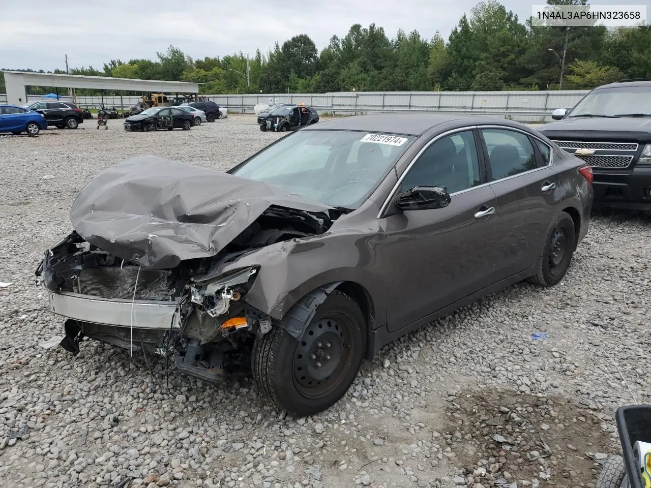 2017 Nissan Altima 2.5 VIN: 1N4AL3AP6HN323658 Lot: 70221974