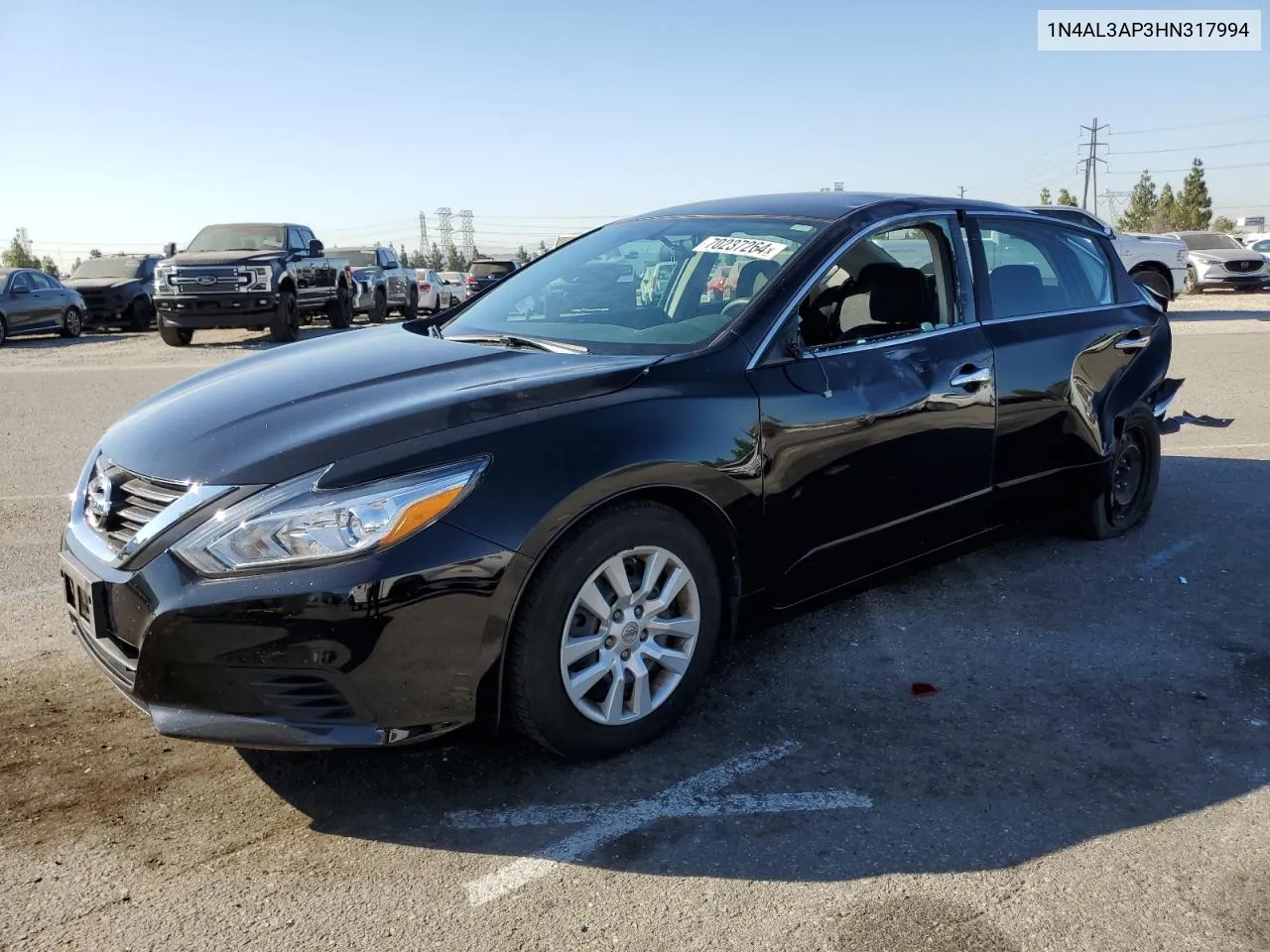 2017 Nissan Altima 2.5 VIN: 1N4AL3AP3HN317994 Lot: 70237264