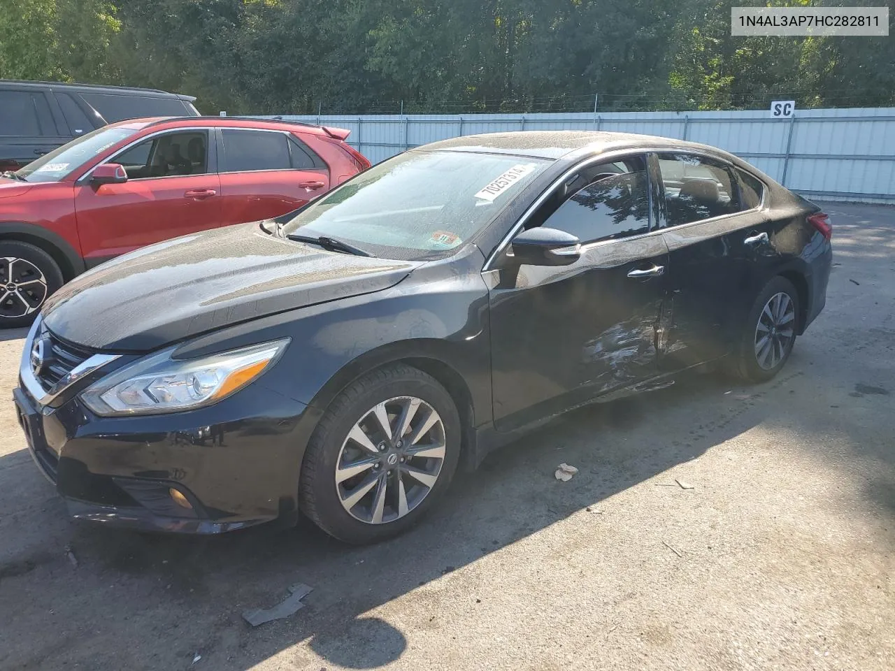 2017 Nissan Altima 2.5 VIN: 1N4AL3AP7HC282811 Lot: 70257314