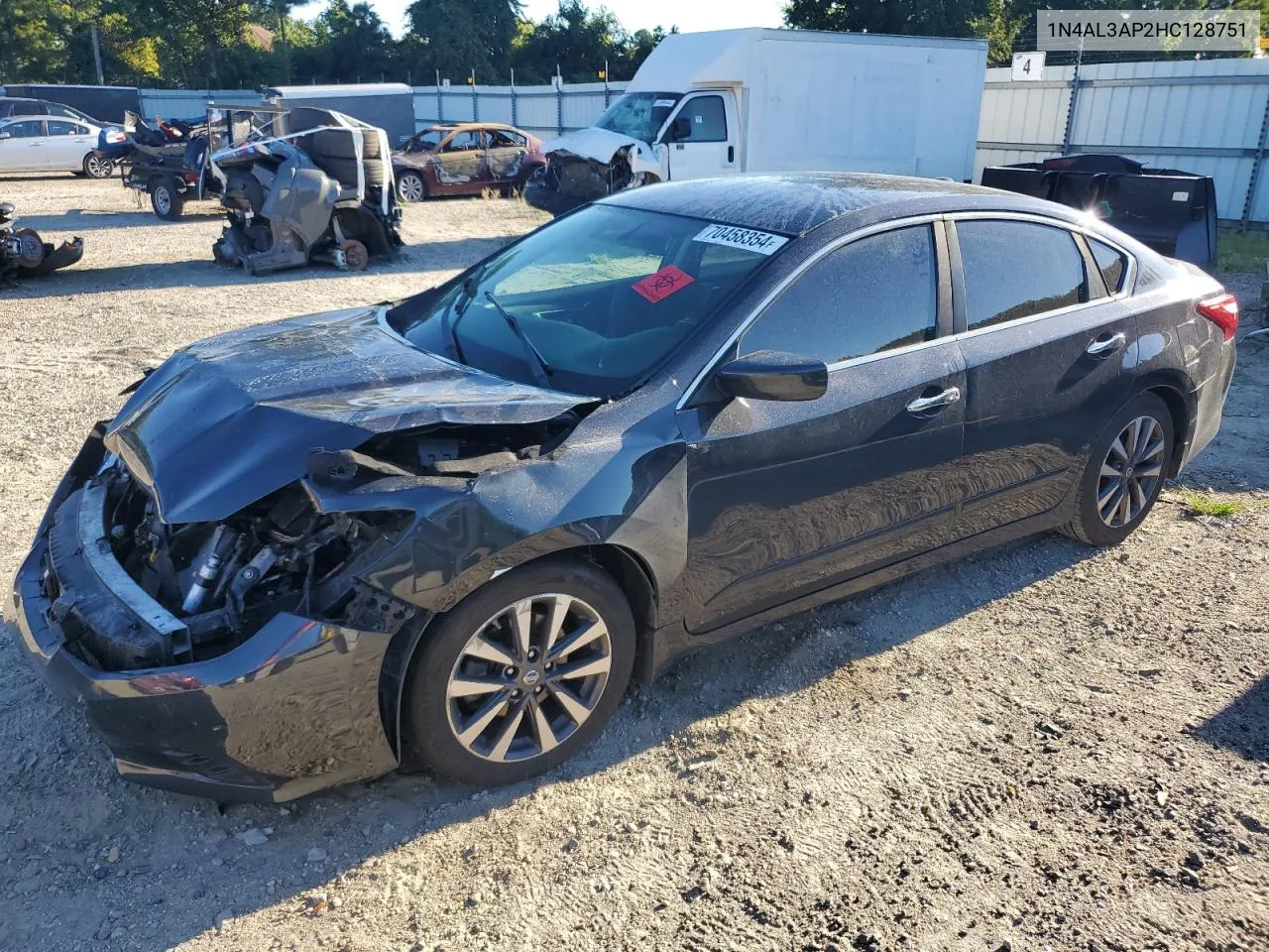 2017 Nissan Altima 2.5 VIN: 1N4AL3AP2HC128751 Lot: 70458354