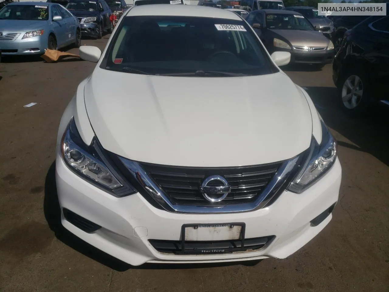 2017 Nissan Altima 2.5 VIN: 1N4AL3AP4HN348154 Lot: 70625774