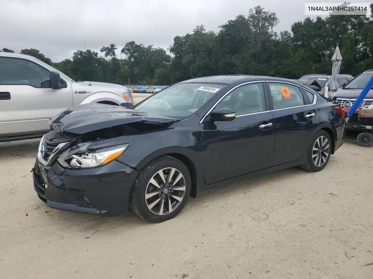 2017 Nissan Altima 2.5 VIN: 1N4AL3AP4HC257414 Lot: 70866834