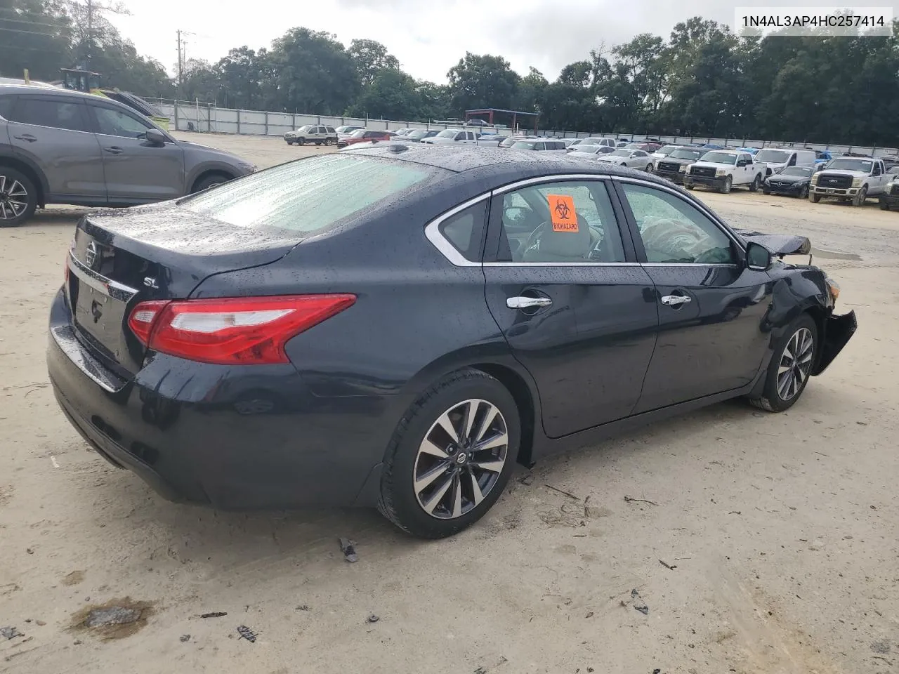 2017 Nissan Altima 2.5 VIN: 1N4AL3AP4HC257414 Lot: 70866834