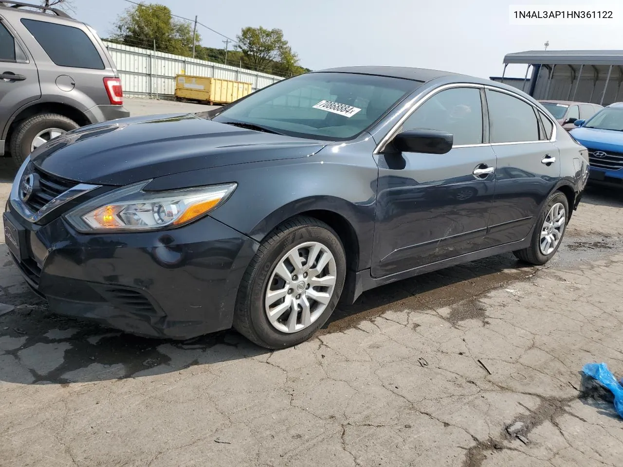 2017 Nissan Altima 2.5 VIN: 1N4AL3AP1HN361122 Lot: 70868884