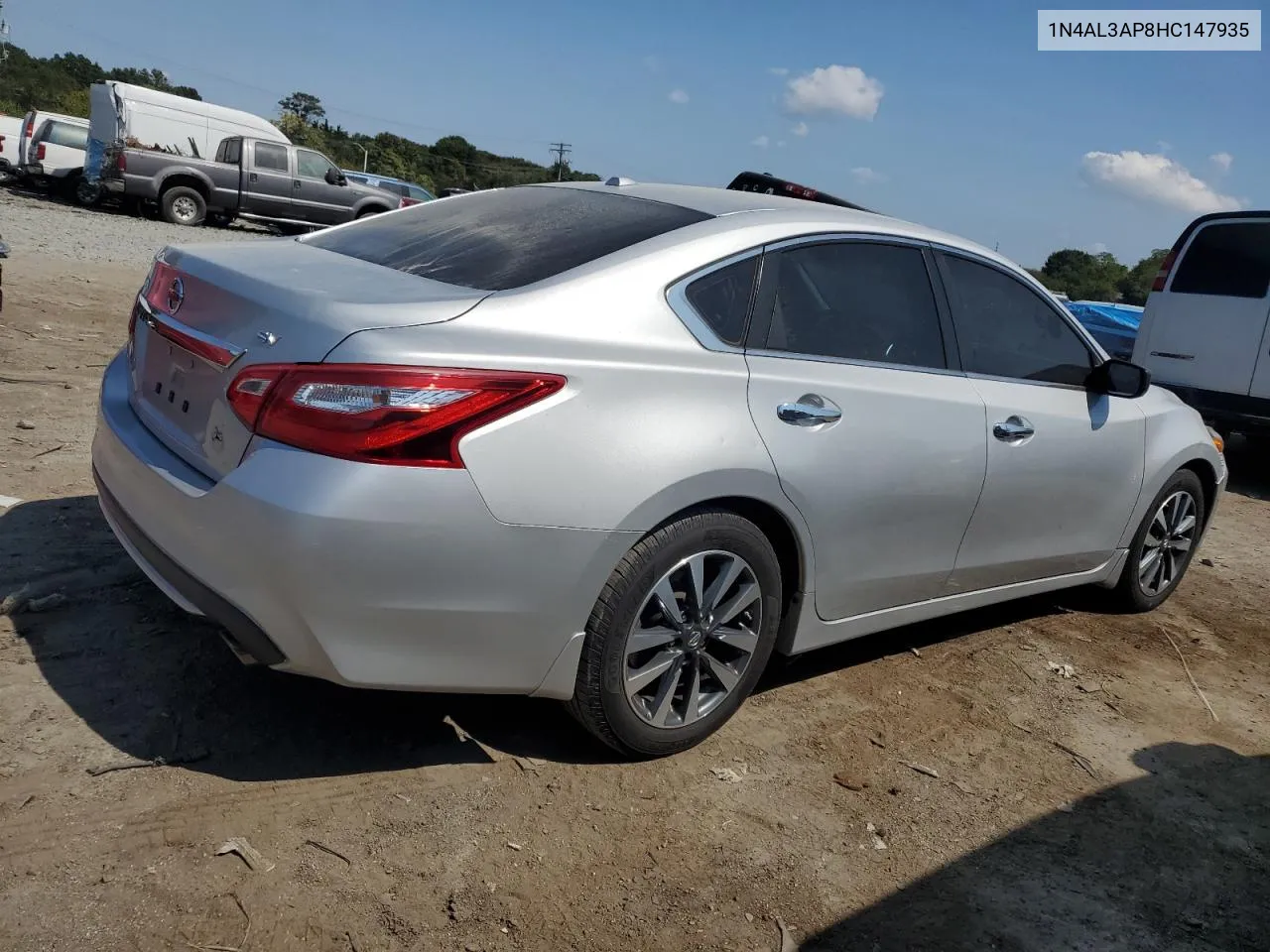 2017 Nissan Altima 2.5 VIN: 1N4AL3AP8HC147935 Lot: 70893854