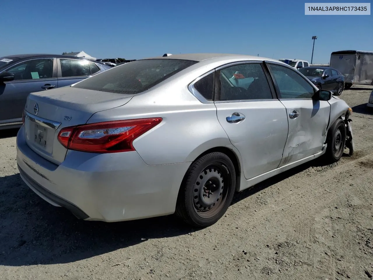 2017 Nissan Altima 2.5 VIN: 1N4AL3AP8HC173435 Lot: 70930114