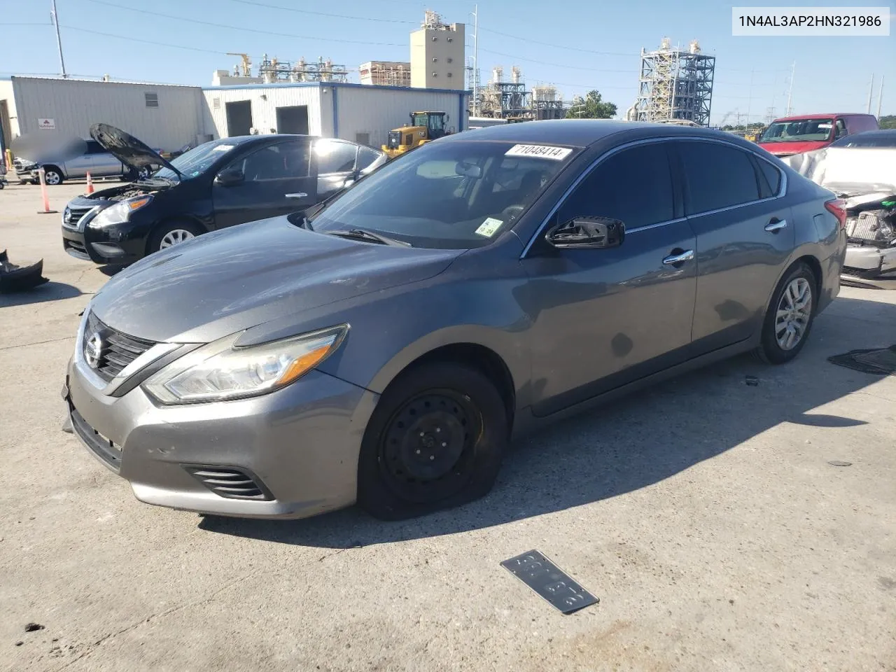 2017 Nissan Altima 2.5 VIN: 1N4AL3AP2HN321986 Lot: 71048414