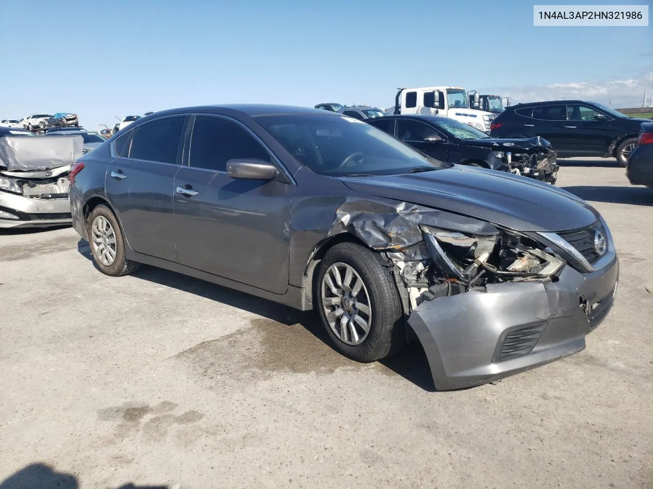 2017 Nissan Altima 2.5 VIN: 1N4AL3AP2HN321986 Lot: 71048414