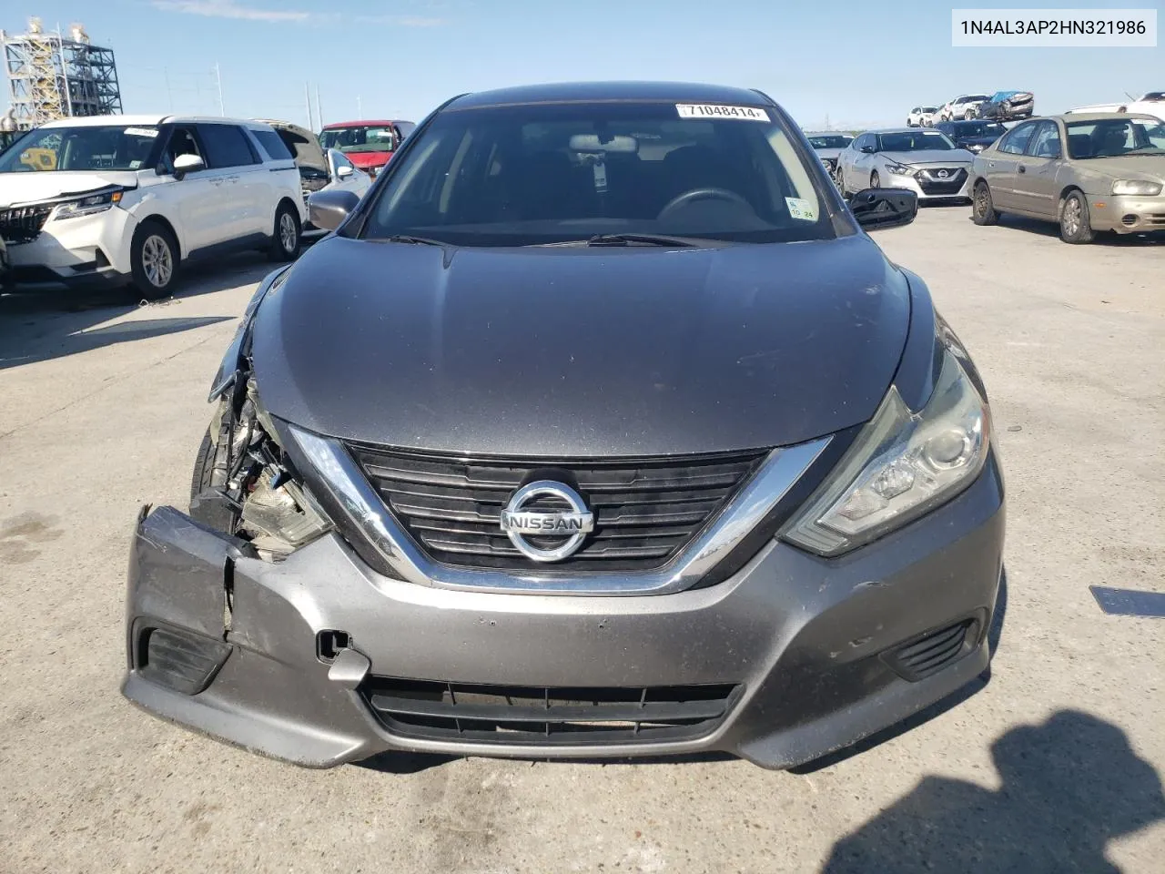 2017 Nissan Altima 2.5 VIN: 1N4AL3AP2HN321986 Lot: 71048414