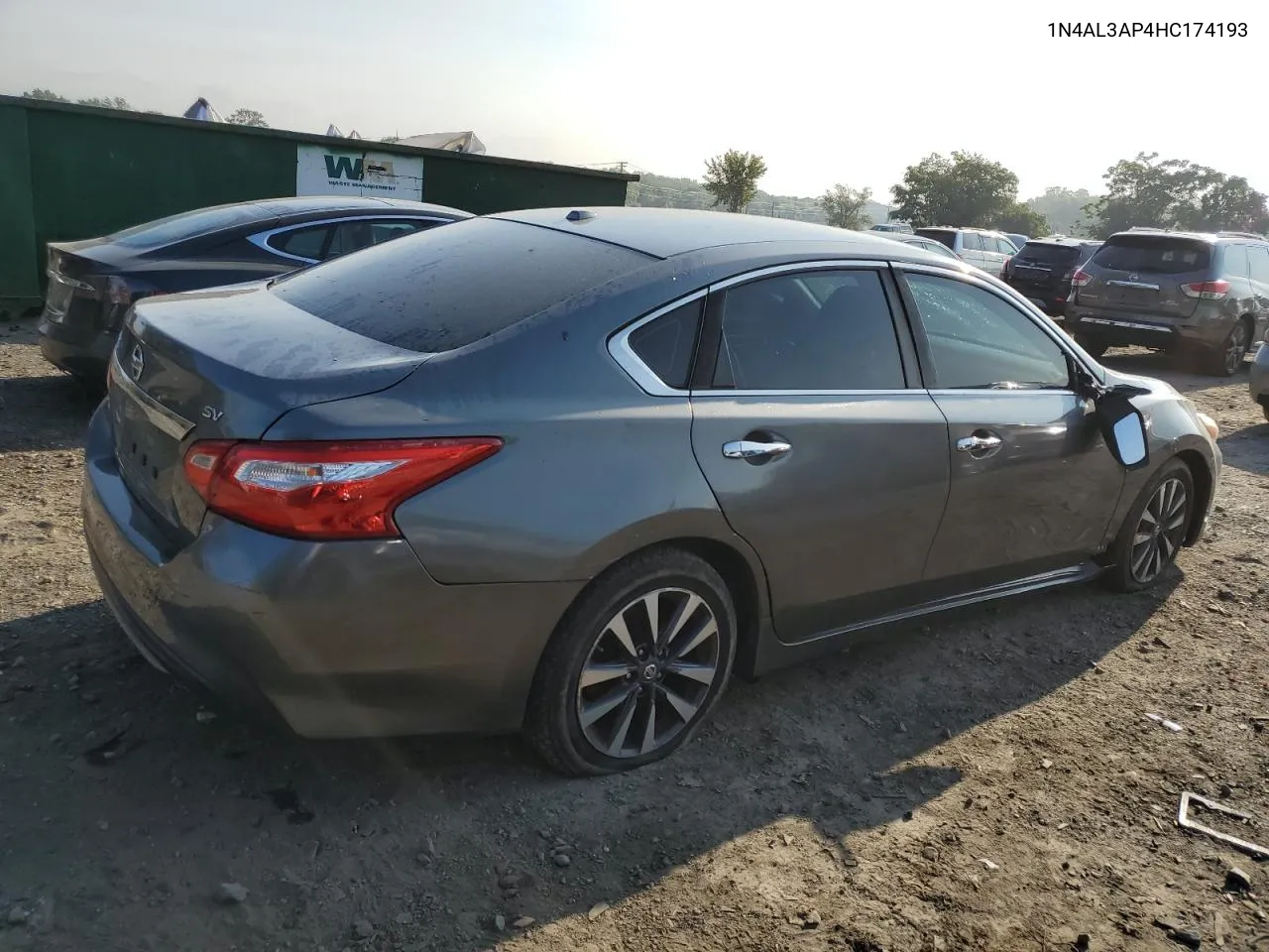 2017 Nissan Altima 2.5 VIN: 1N4AL3AP4HC174193 Lot: 71224264