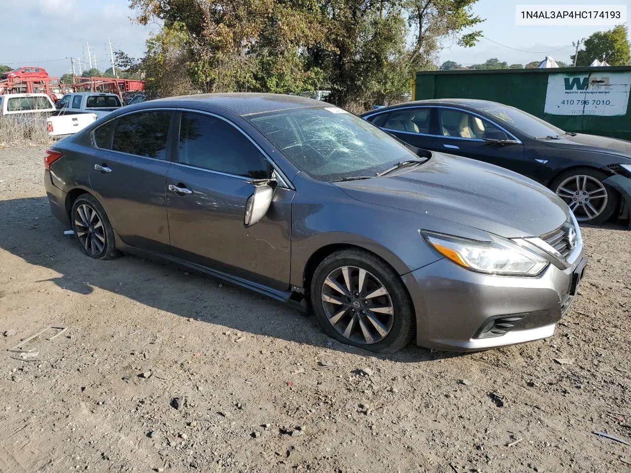 2017 Nissan Altima 2.5 VIN: 1N4AL3AP4HC174193 Lot: 71224264